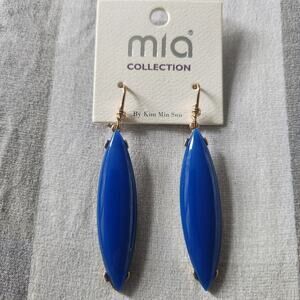 Mia Collection By kim Min Sun‎ Blue Earrings